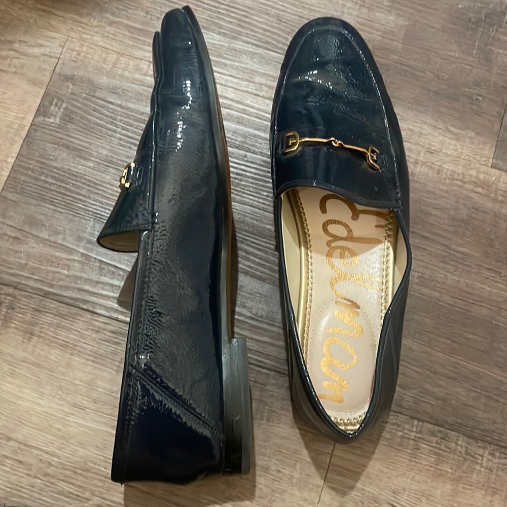 Loraine tailored loafers by Sam Edelman. Navy. Size 10